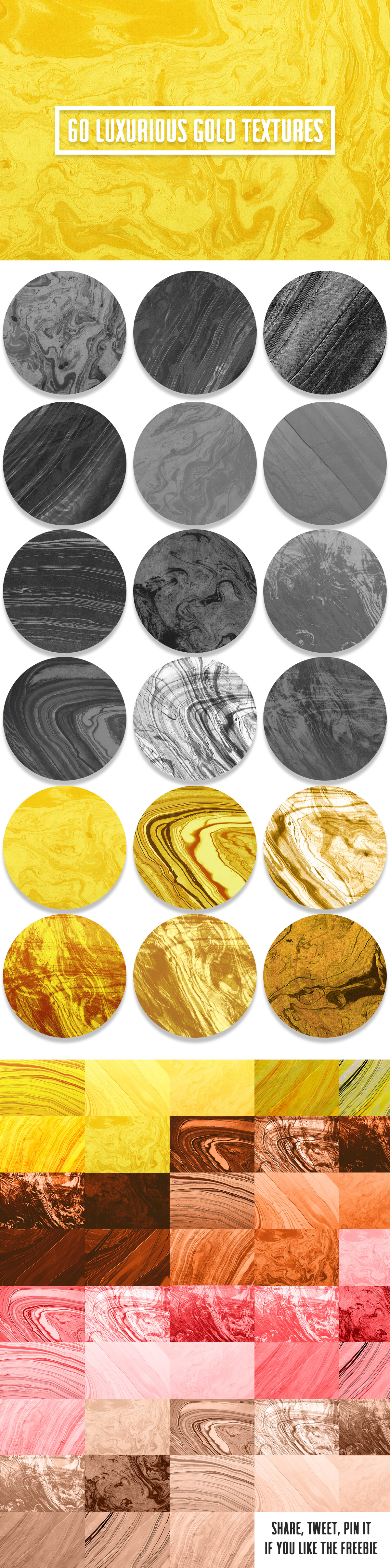 60 Luxurious Gold Marble Textures