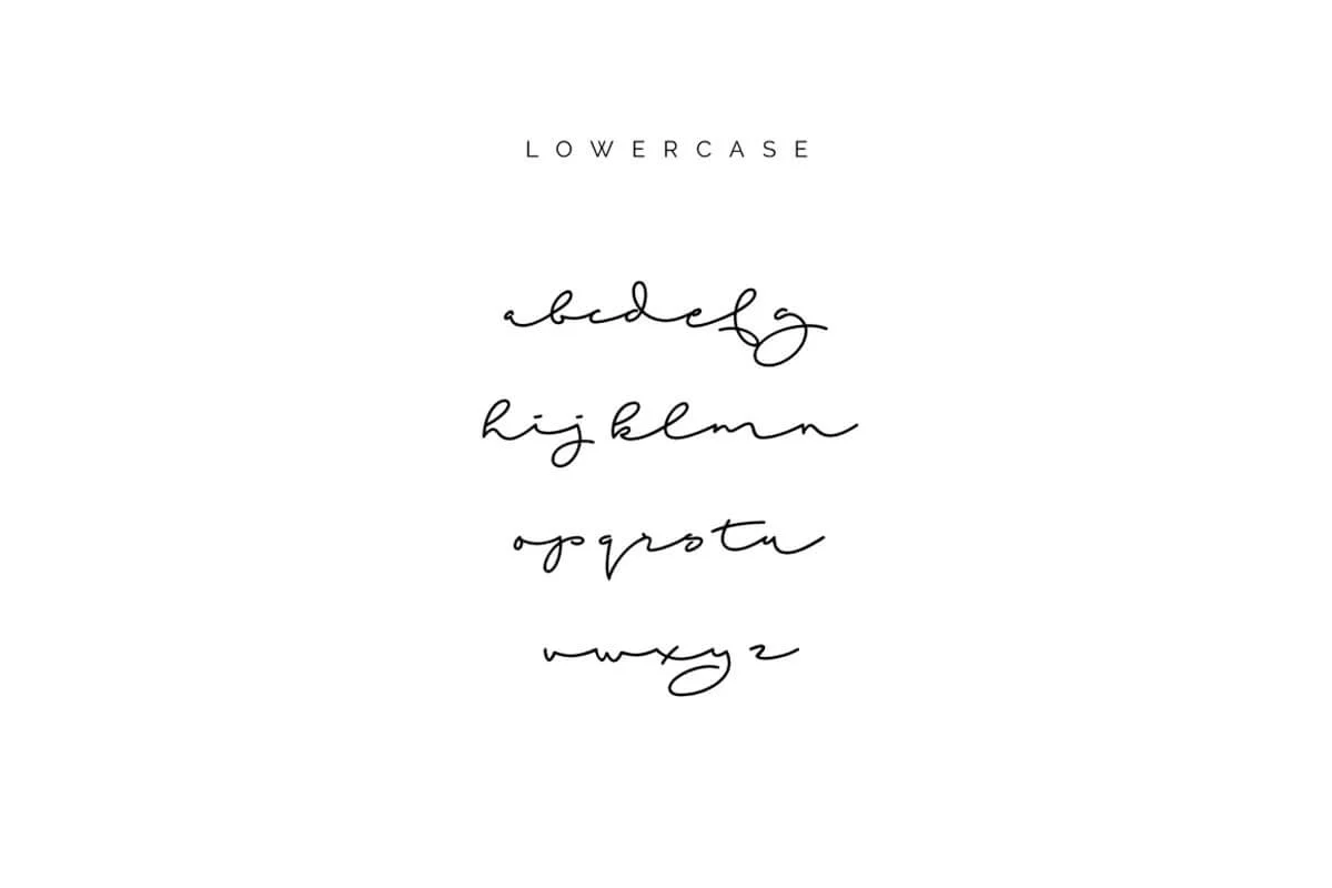 Beach Script Handwritten Font Preview 2