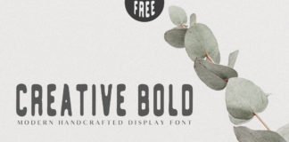 Free Creative Bold Handcrafted Typeface