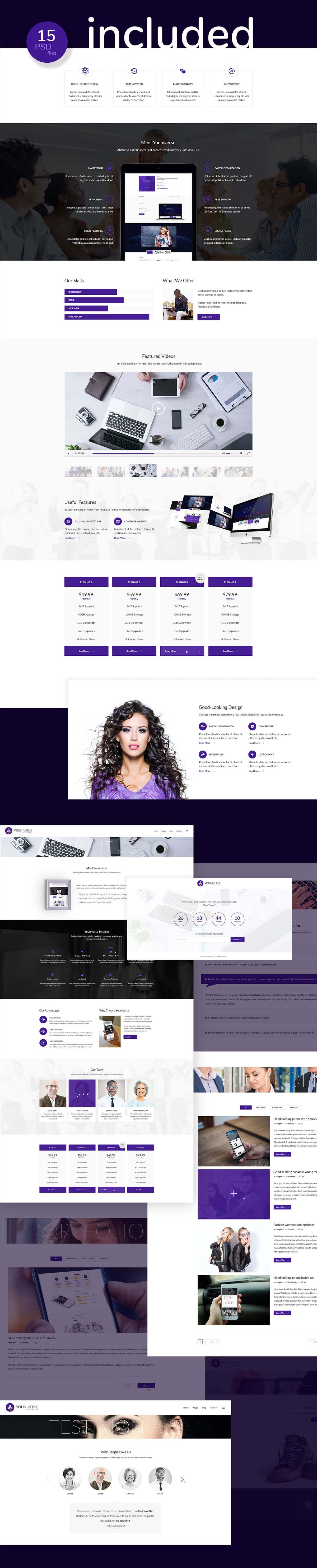 Free Andromeda Business Template