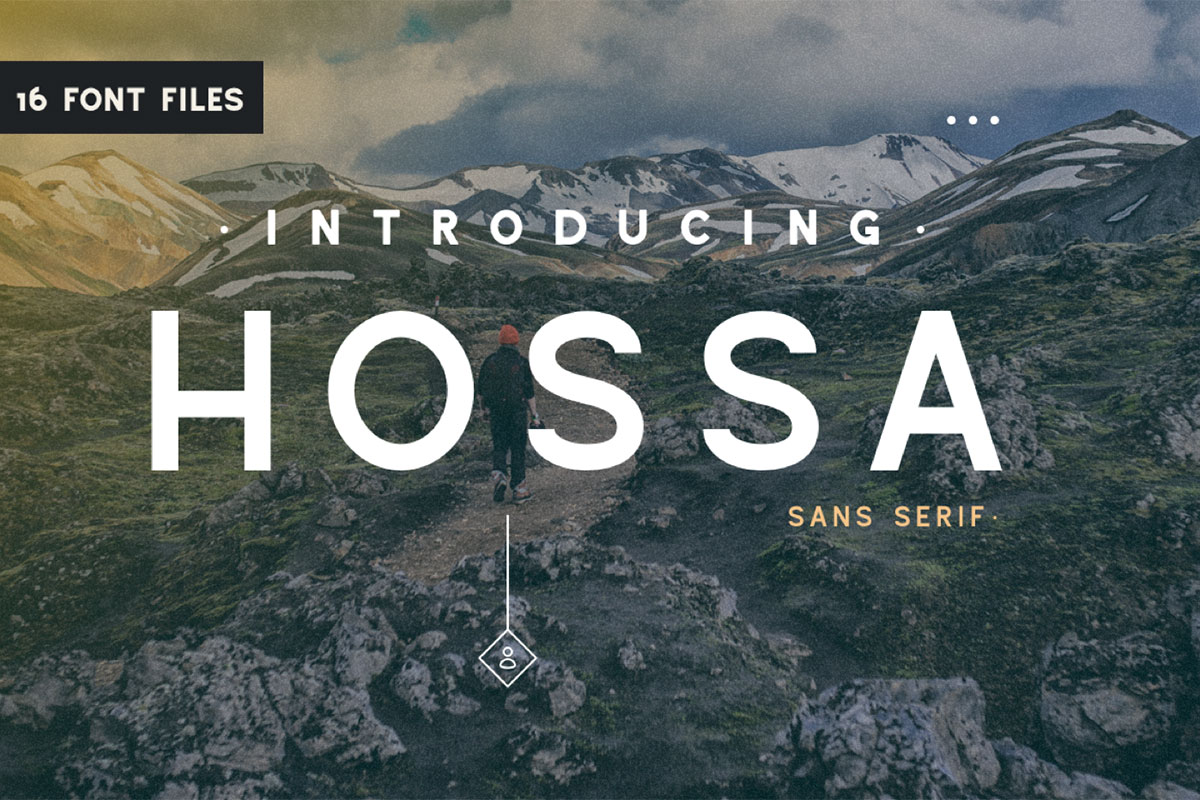 Free Hossa Sans Serif Font Family