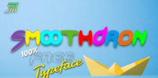 Free Smoothdron Display Font
