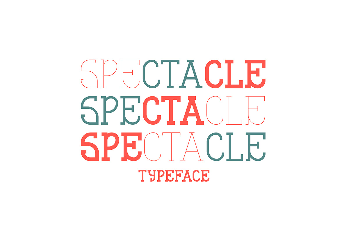 Free Spectacle Slab Serif Font Family