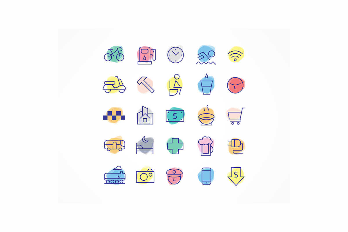 Free Travel Icon Pack