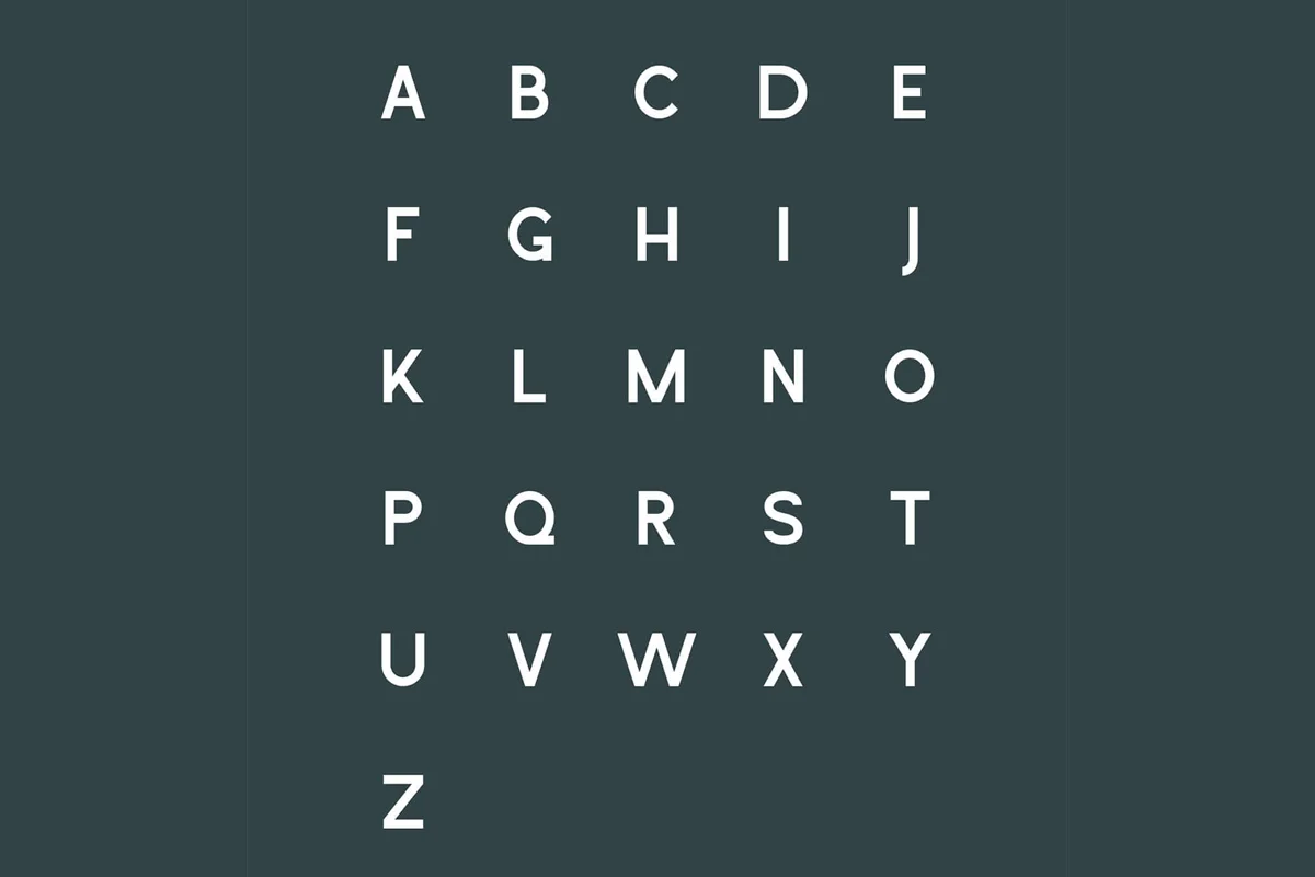 Hossa Sans Serif Font Family Preview 4