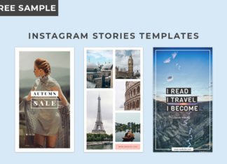 3 Free Instagram Stories Templates