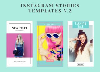 Free Instagram Stories Templates V2