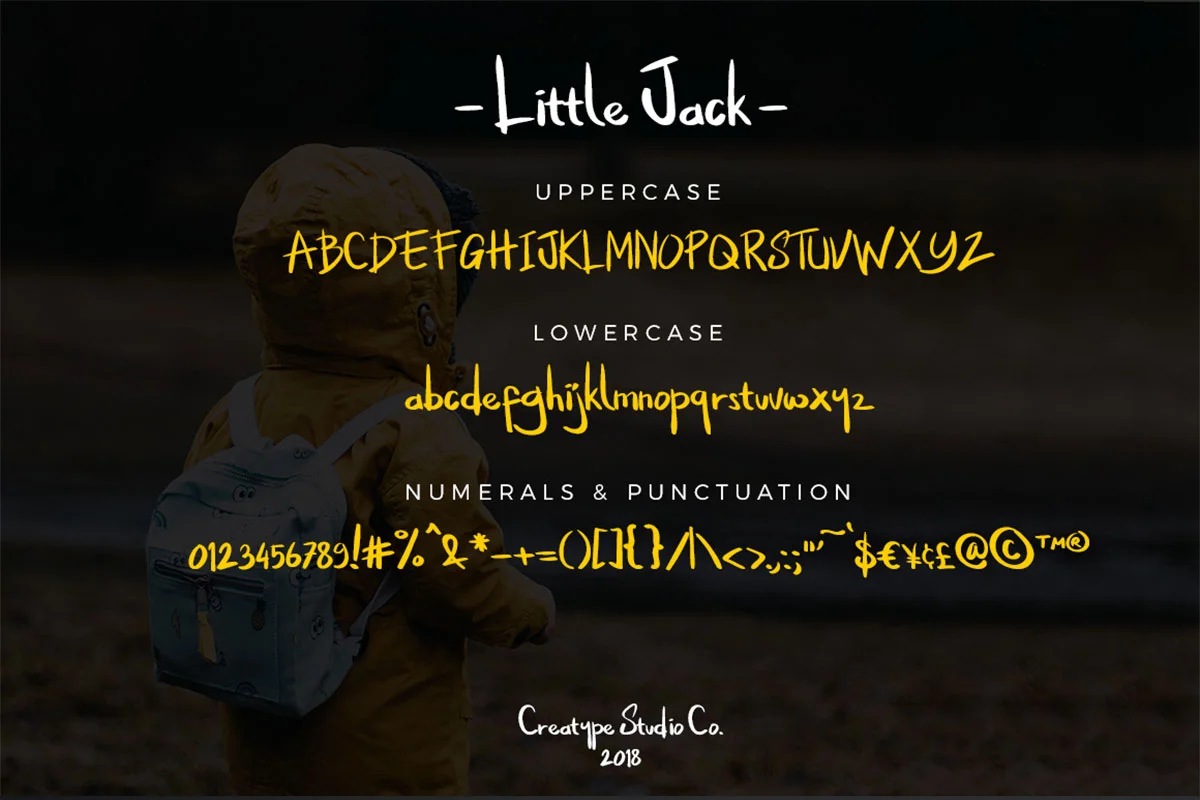Little Jack Display Font Preview 1