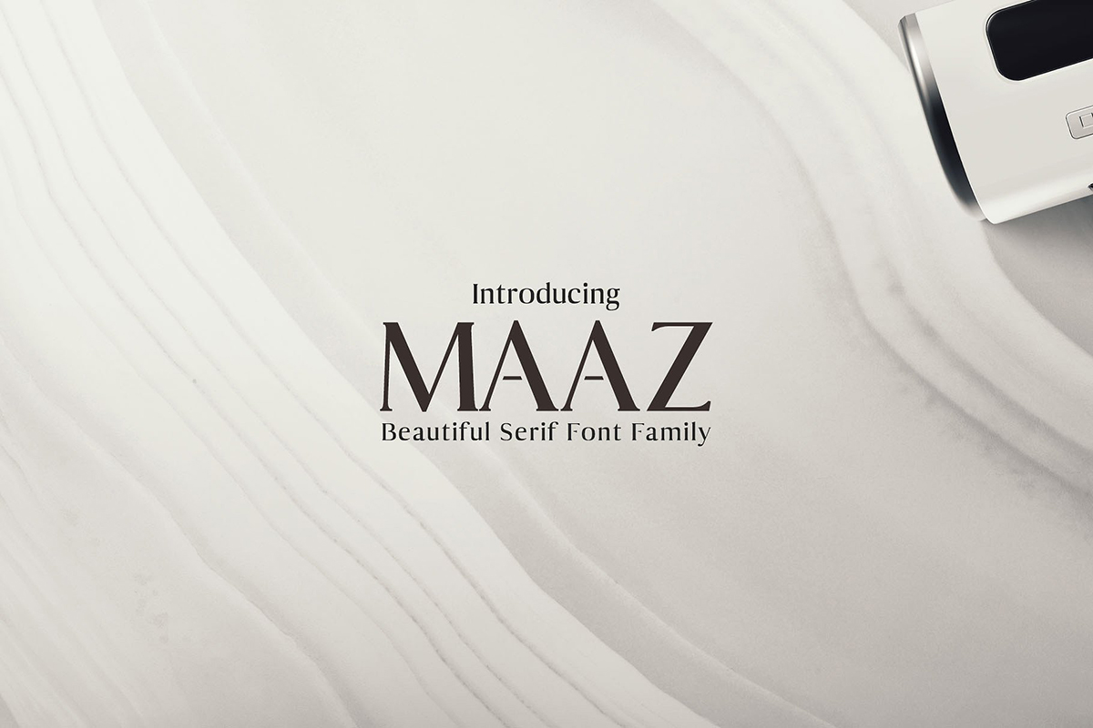 Maaz Serif 6 Fonts Family Pack