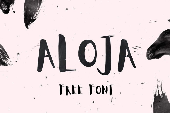 Free Aloja Handwriting Font