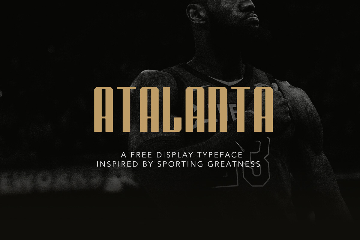 Free Atalanta Display Font