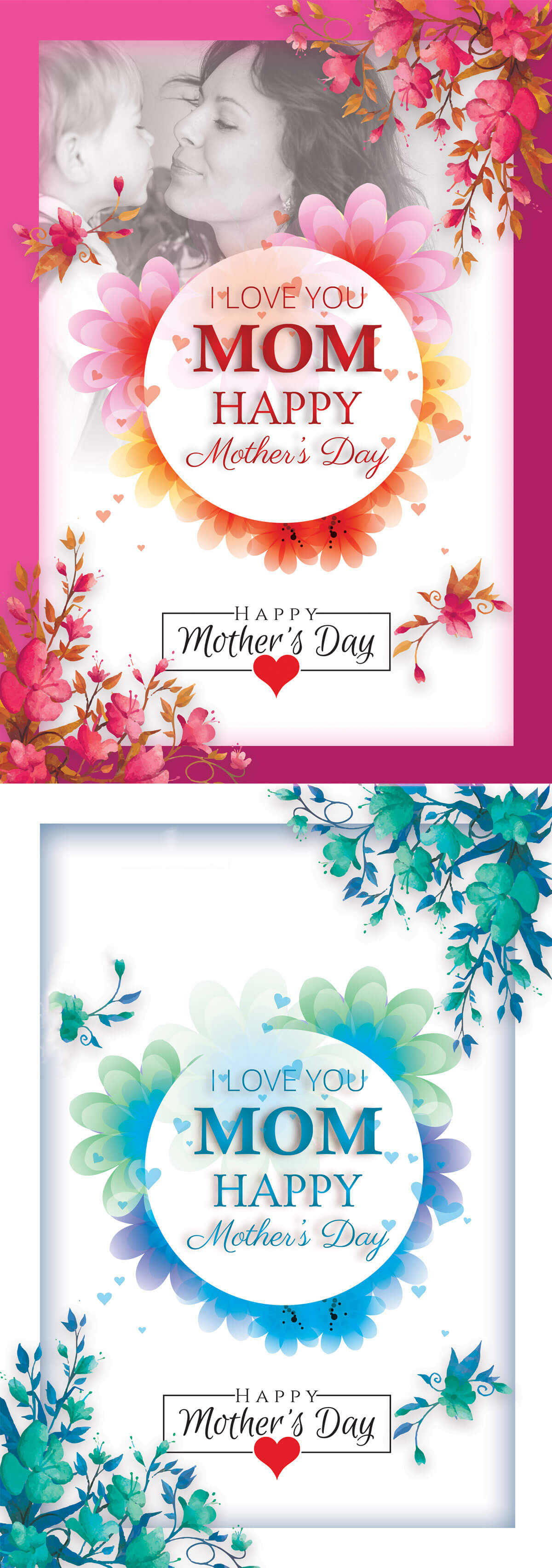 Free Happy Mothers Day Flyer PSD Template