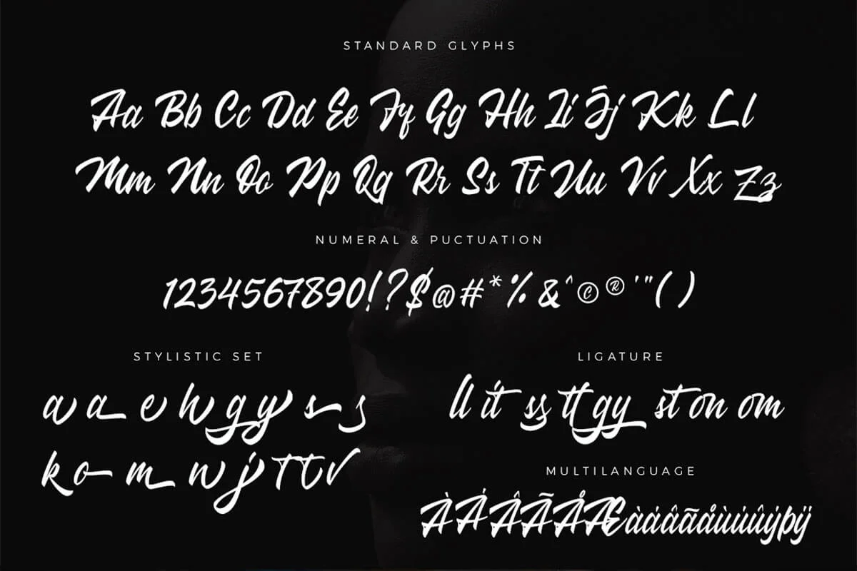 Wakanda Script Font Preview 1