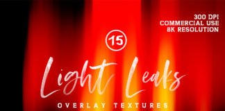 15 Ultra HD 8K Light Leak Texture Pack To Vintagify Your Photos