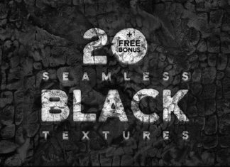 20 Free Seamless Black Textures