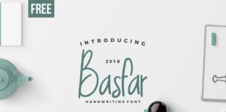 Free Basfar Handwriting Font