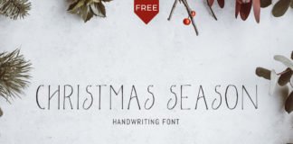 Free Christmas Season Font