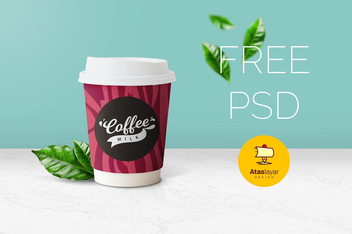 Download Free Coffee Cup Mockup - Creativetacos