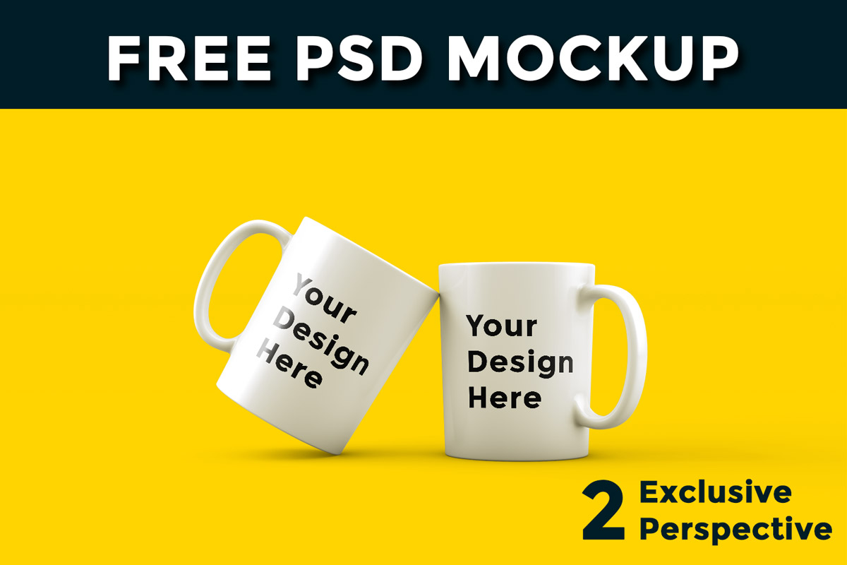 Free Cup Mockup PSD