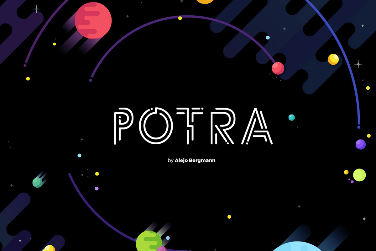 Free Potra Display Font
