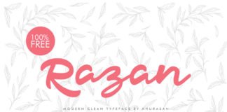 Free Razan Script Font Family