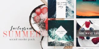Free Sweet Summer Instagram Social Media Pack