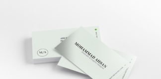 Free Minimal Business Card V9