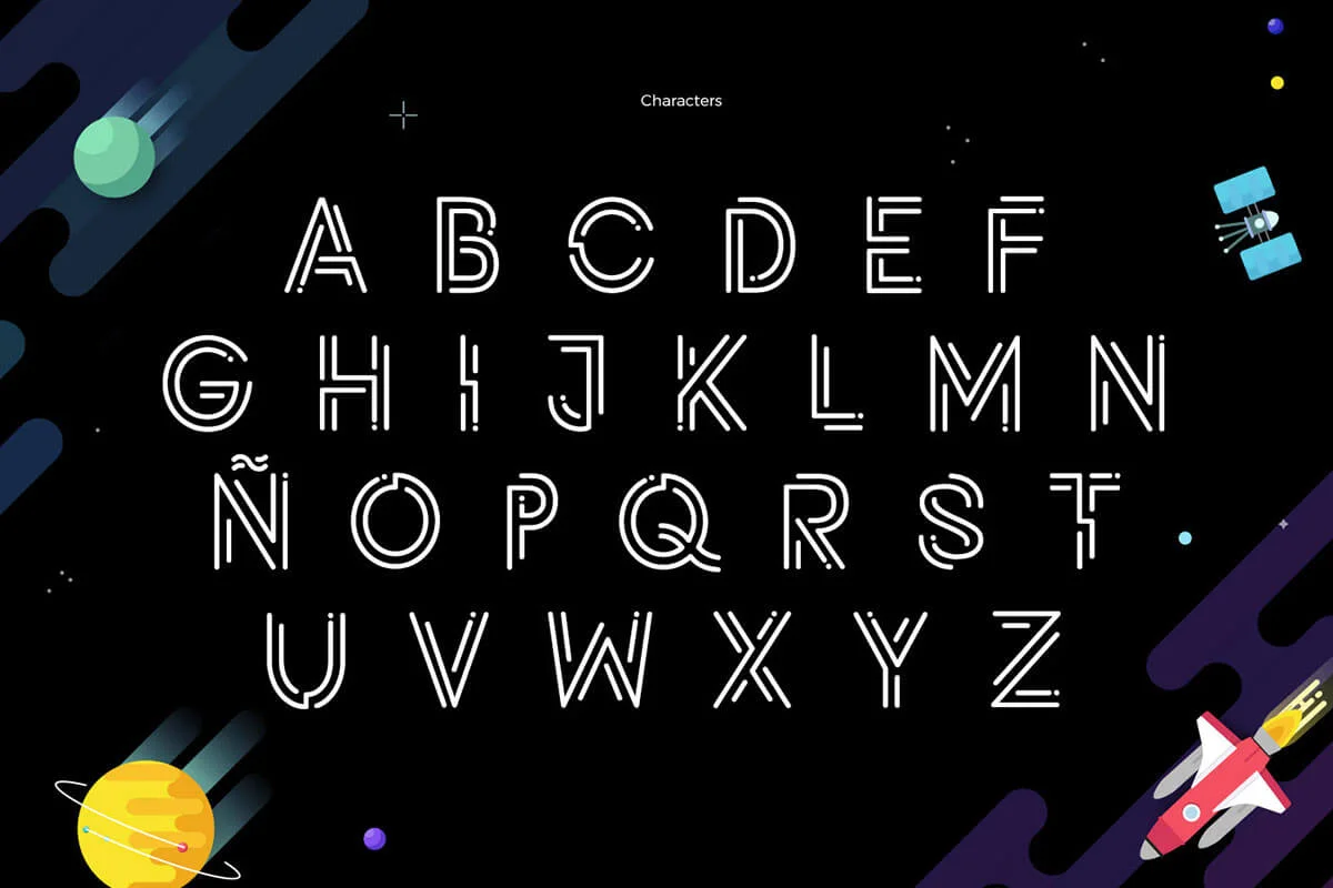 Potra Display Font Preview 1