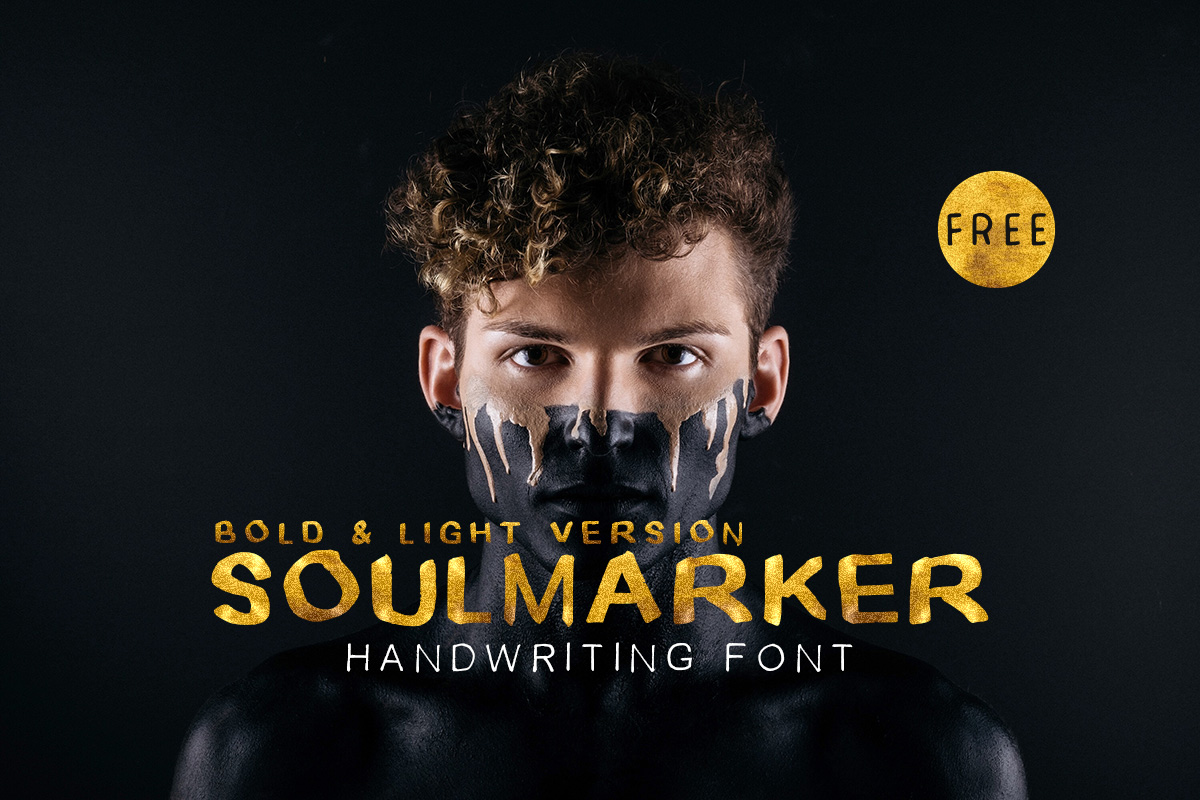 Free Soulmarker Handwriting Font