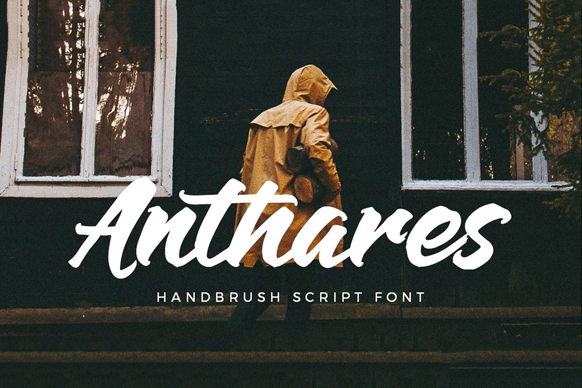 Free Anthares Script Font