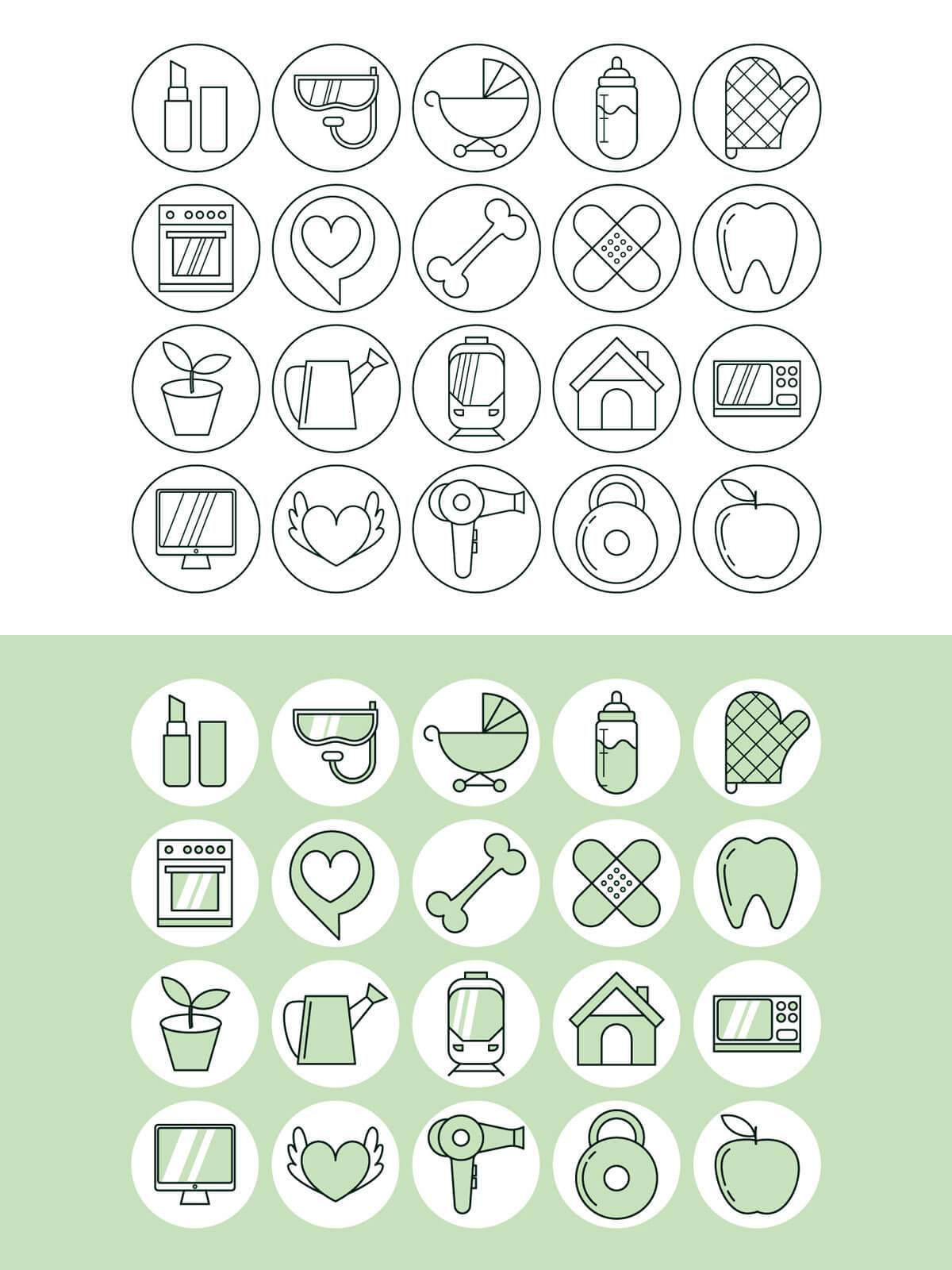 girly symbol instagram highlight icons