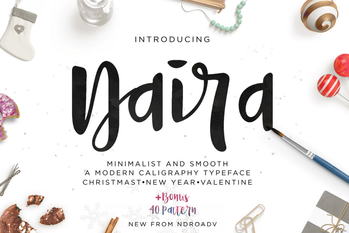 Free Naira Modern Calligraphy Font