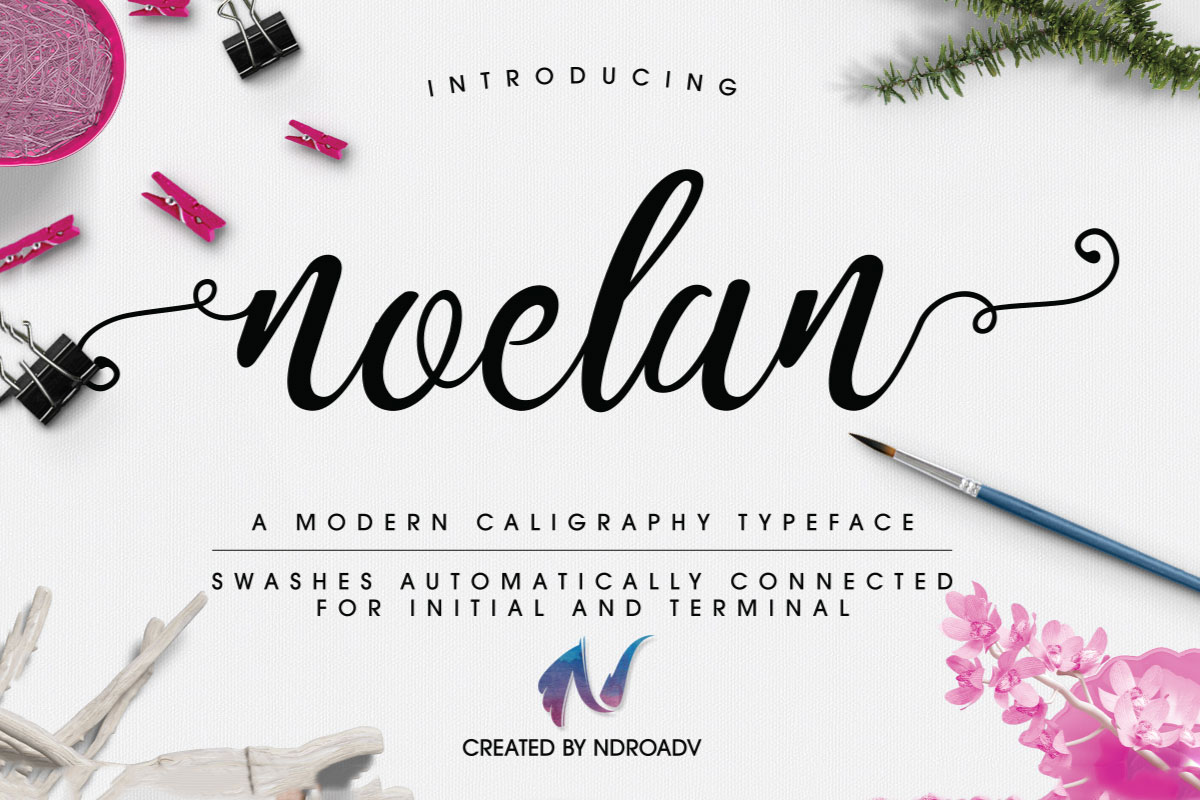 Free Noelan Script Font