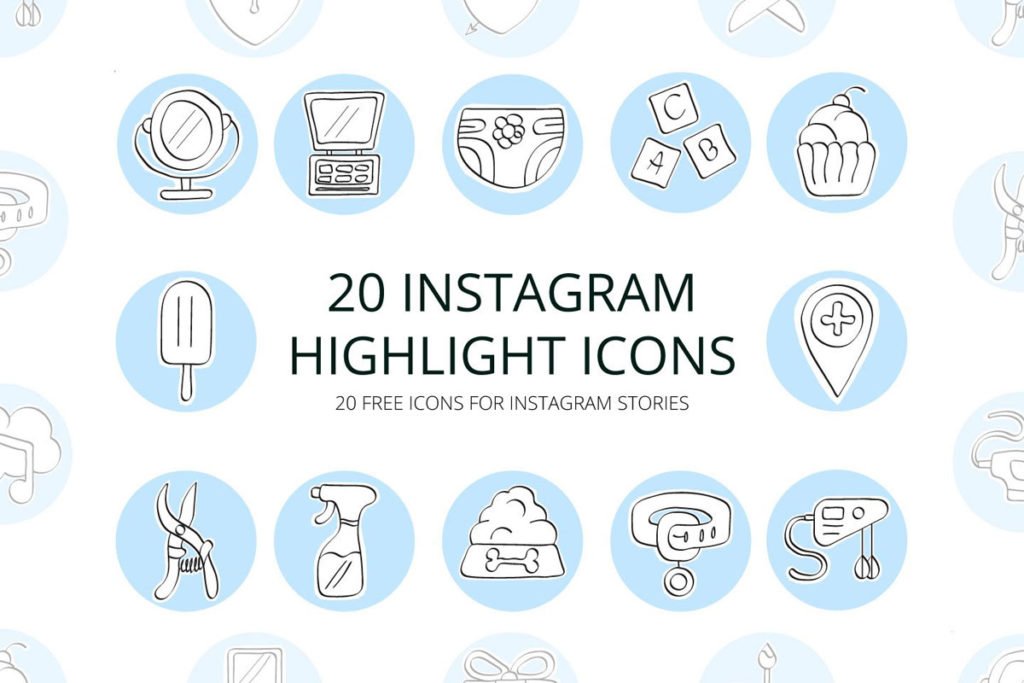 20 Free Instagram Highlight Icons - Creativetacos