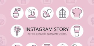 20 Free Instagram Stories Icons
