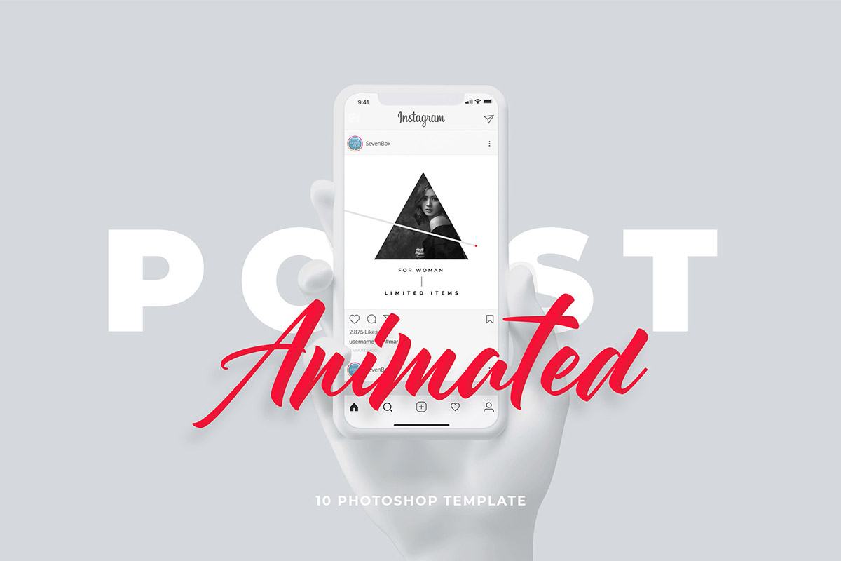 Free Animated Instagram Template