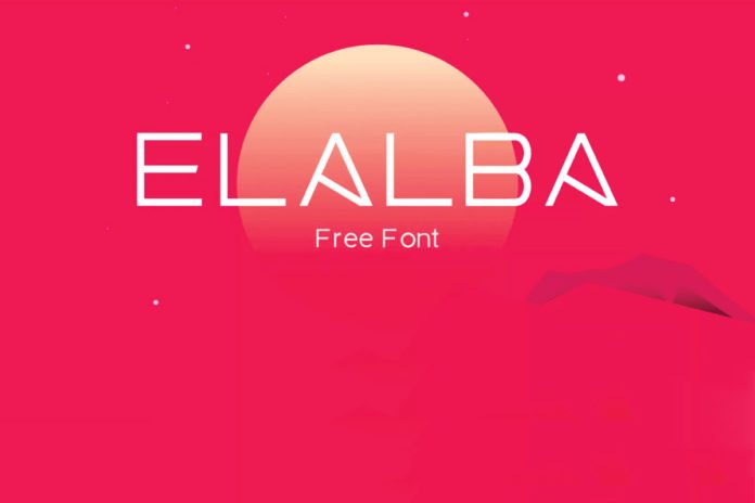Free Elalba Display Font