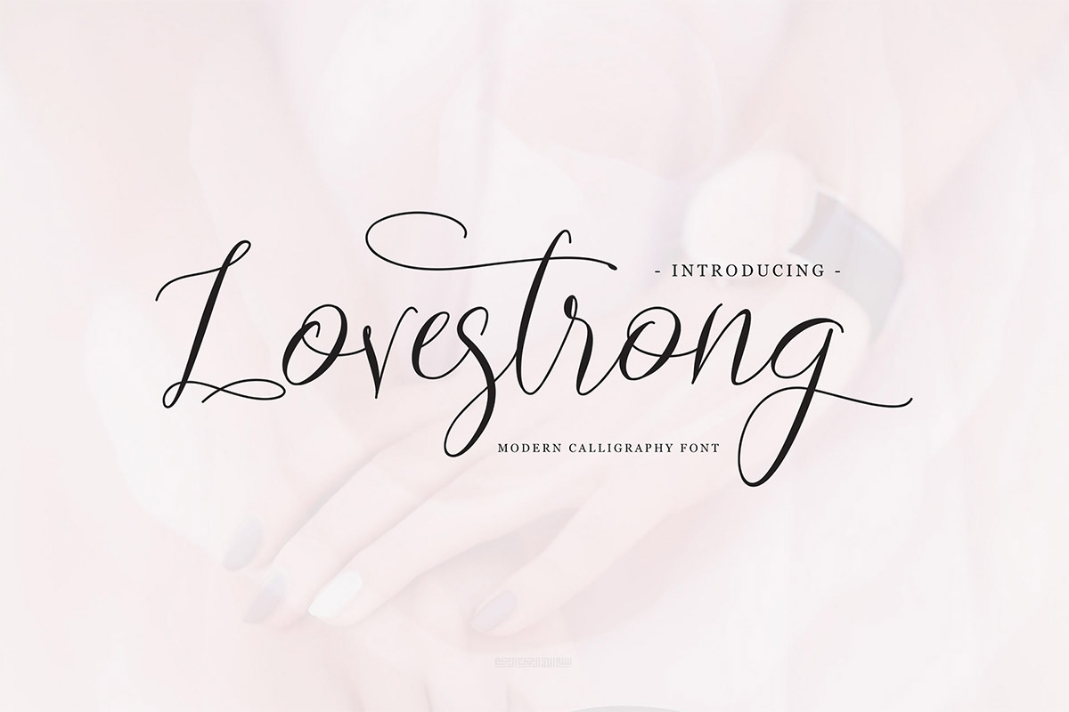 Free Lovestrong Script Font
