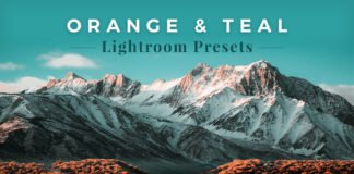 Free Orange and Teal Lightroom Presets