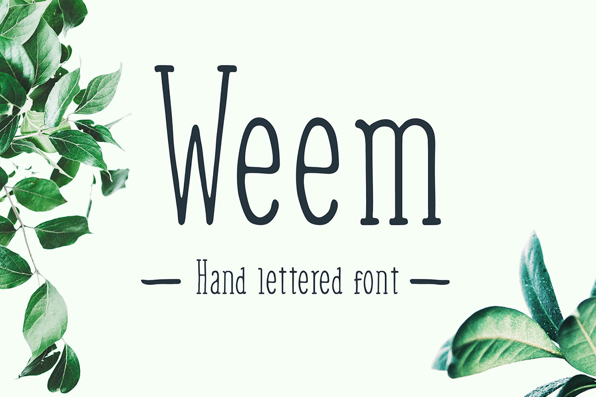 Free Weem Handwriting Font 1