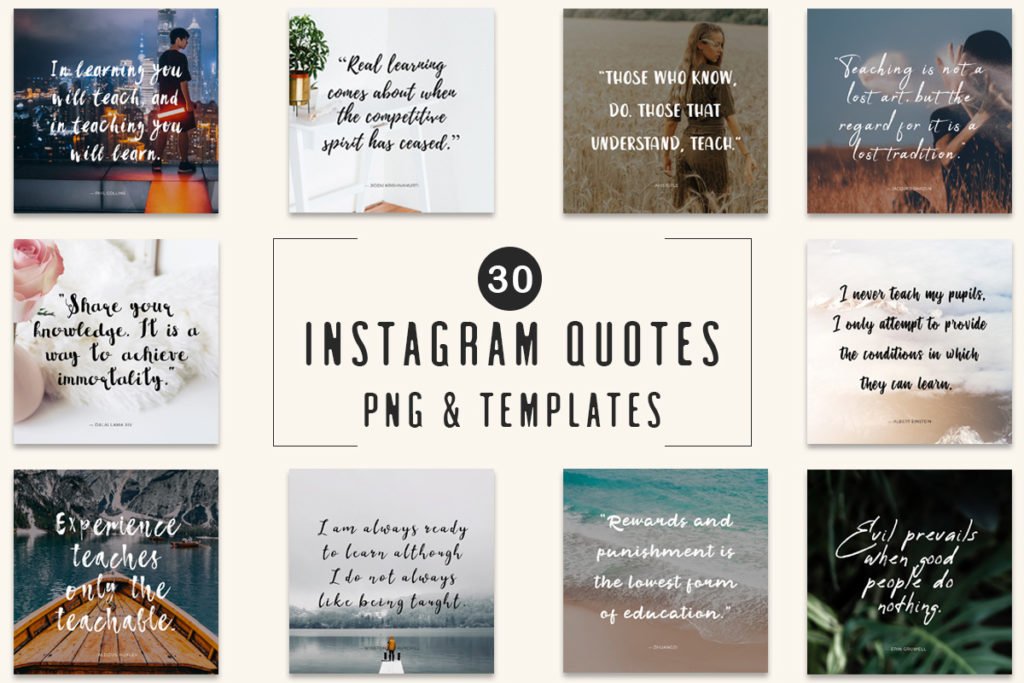 30 Instagram Quotes Templates Free Download - Creativetacos