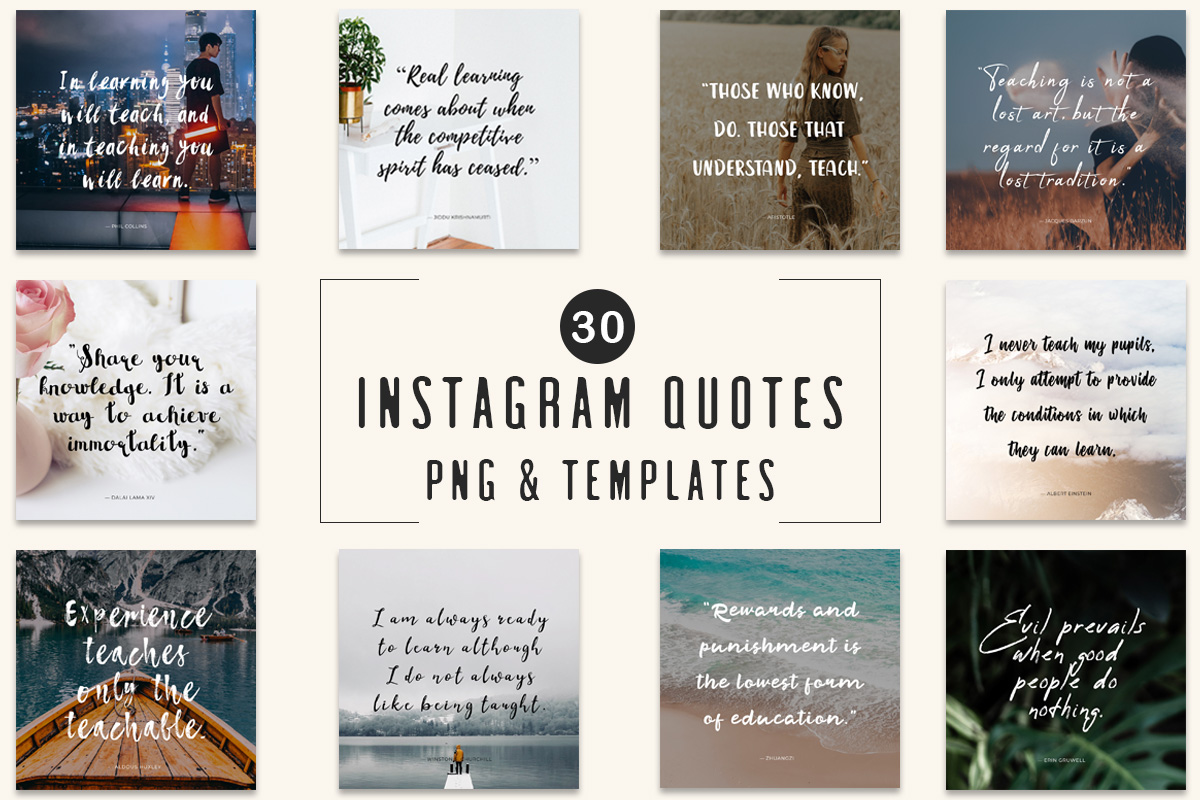 Quote Templates For Instagram