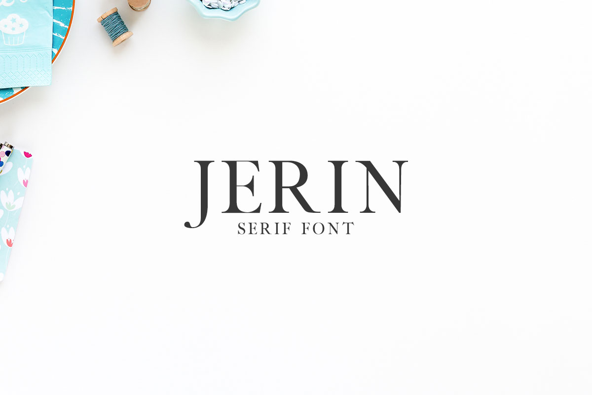 Free Jerin Serif Font