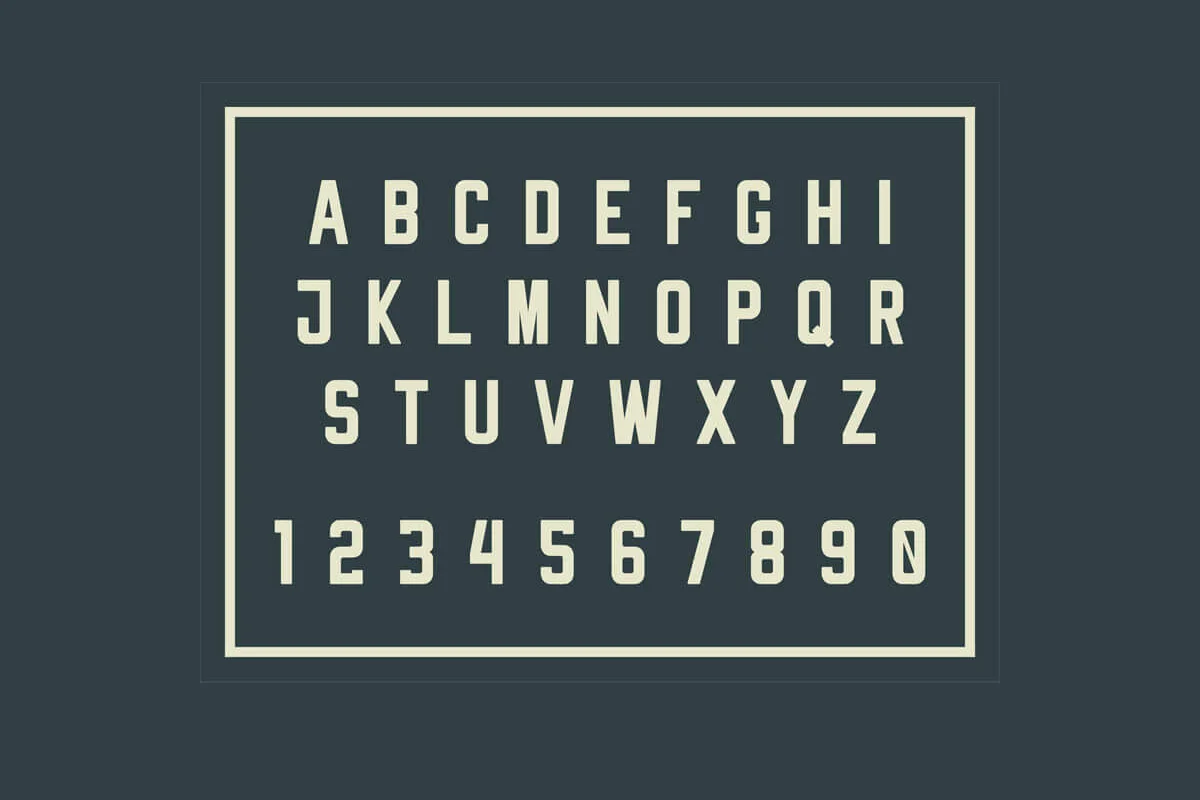 Rheiborn Sans Serif Font Preview 1