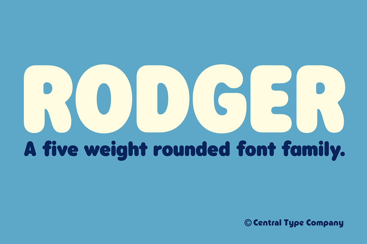 50 Rounded Fonts that Add Modern Minimalist Touch