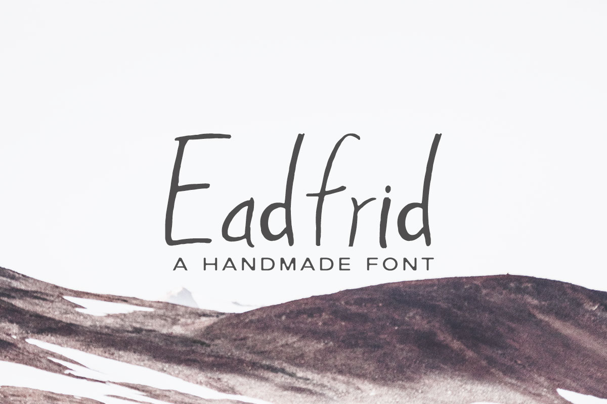 Free Eadrifd Handmade Font