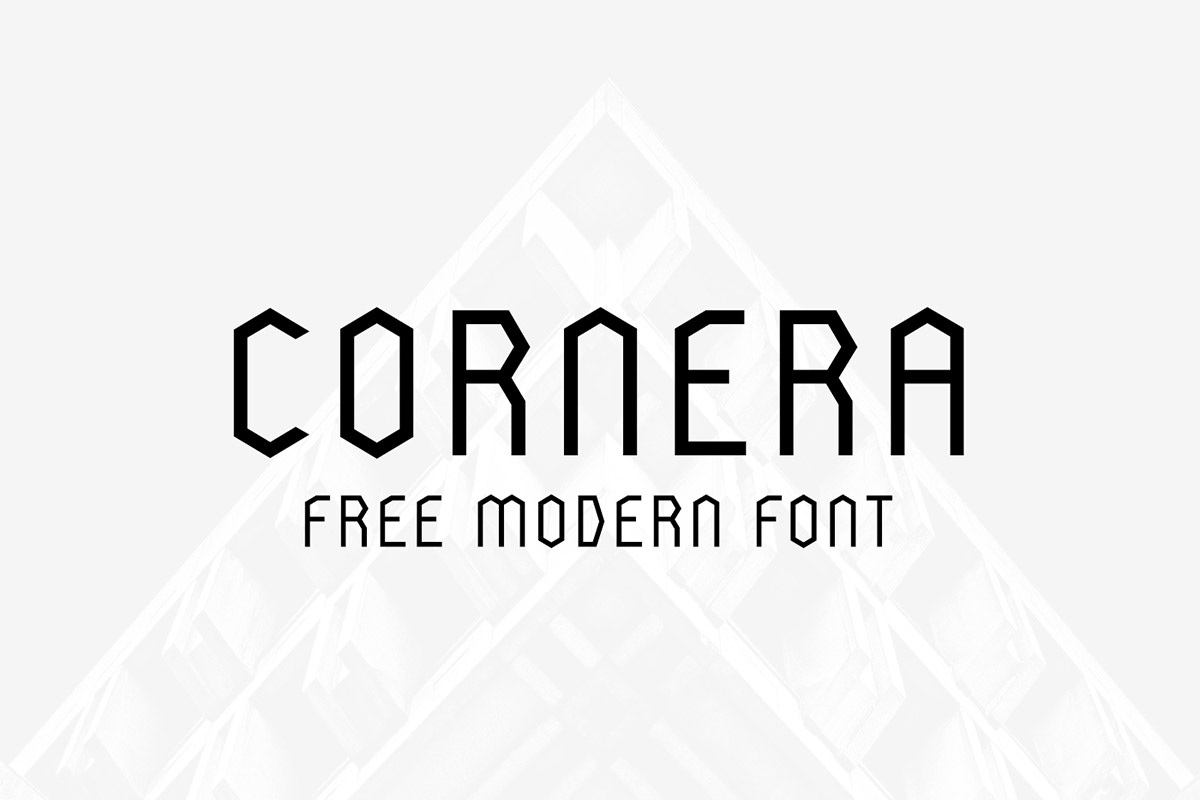 Free Cornera Display Font