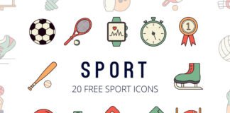 Free Sport Vector Icon Set
