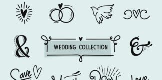 Free Wedding Graphics Collection