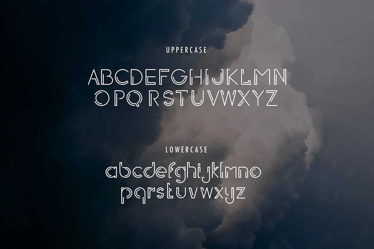 Halfomania Sans Serif Font Preview 1